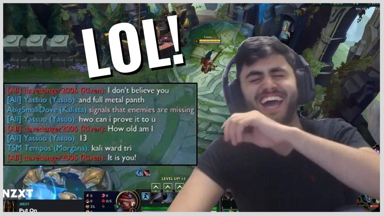 Yassuo Laughing Compilation For 6 Minutes 5 Seconds