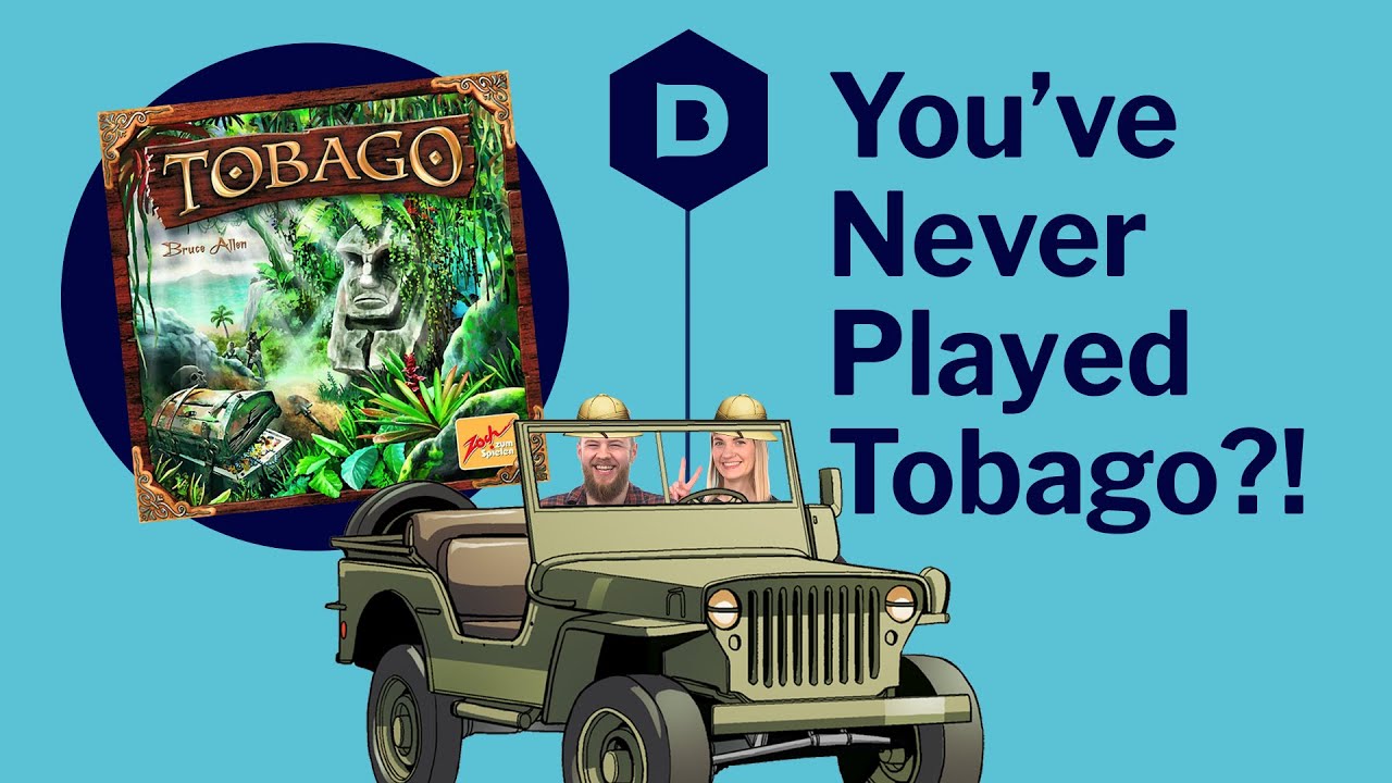 You've Never Played Tobago?! Treasure hunting adventure board game playthrough