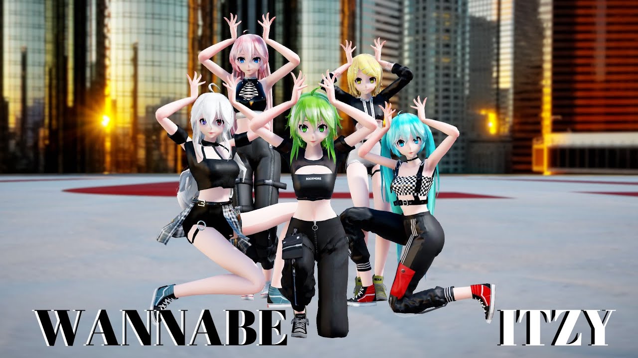 【MMD KPOP】WANNABE 【Model DL】