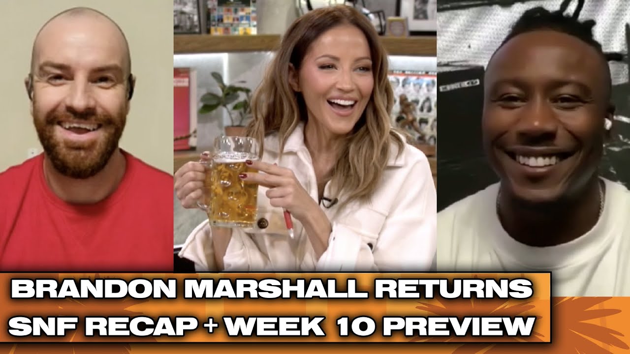 Brandon Marshall Returns! PLUS TNF Recap & Week 10 Preview with Kay Adams | Up And Adams