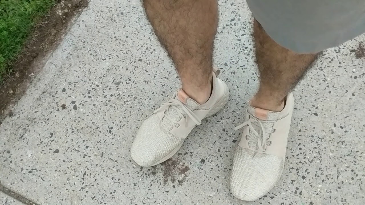 Sockless Morning Walk Wearing My New Balance Fresh Foam Running Shoes