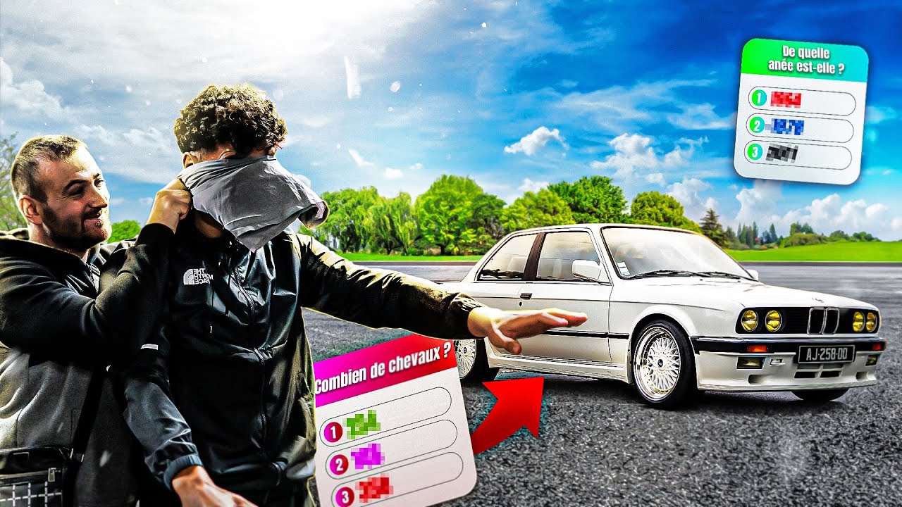 IL D&Eacute;COUVRE SA VOITURE PR&Eacute;F&Eacute;R&Eacute;E ! (325i E30 MTECH 1)
