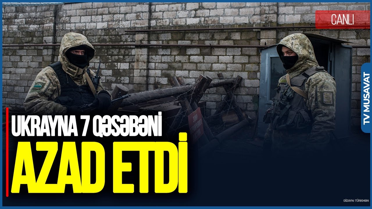 Ukrayna 7 qəsəbəni AZAD etdi, Zelenskidən ŞOK: Cəngavərlərimiz ADDIM-ADDIM...- -“Ana Xəbər”