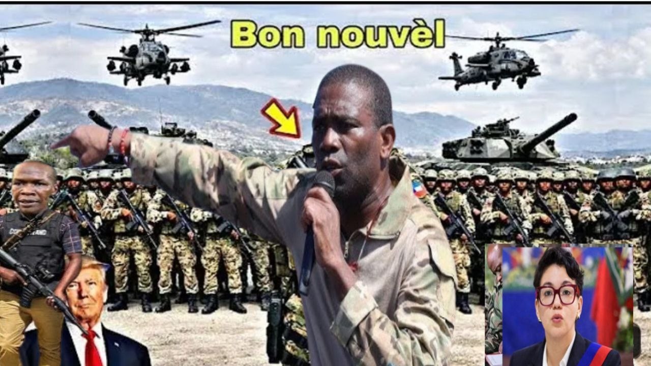 wouch manman guy philippe fe yo sezi potoprins revolisyon an pwan sa net  nan kapital la.....