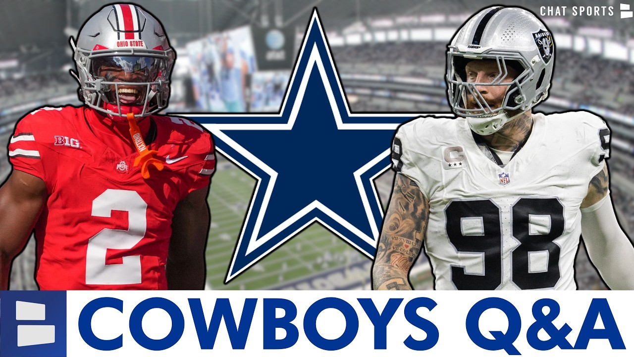 Dallas Cowboys Rumors: Maxx Crosby Trade? Trade Up For Caleb Downs? Marist Liufau Future? | Mailbag