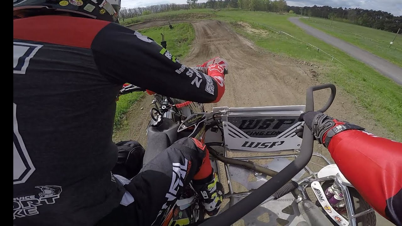 Sidecarcross GoPro Jüterbog Seitenwagen Helmkamera