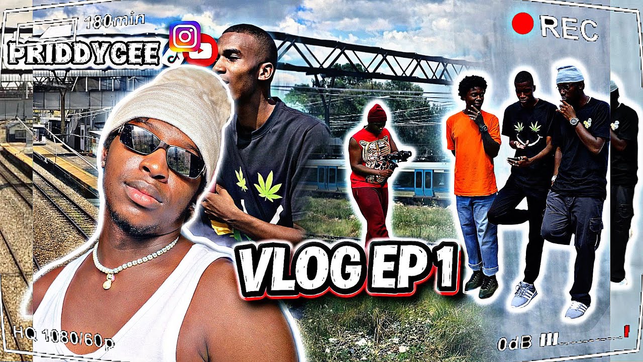 Vlog ep1: Music Video shoot/ photo shoot ( in a life of an upcoming artist) with @VersaceDaTrap 