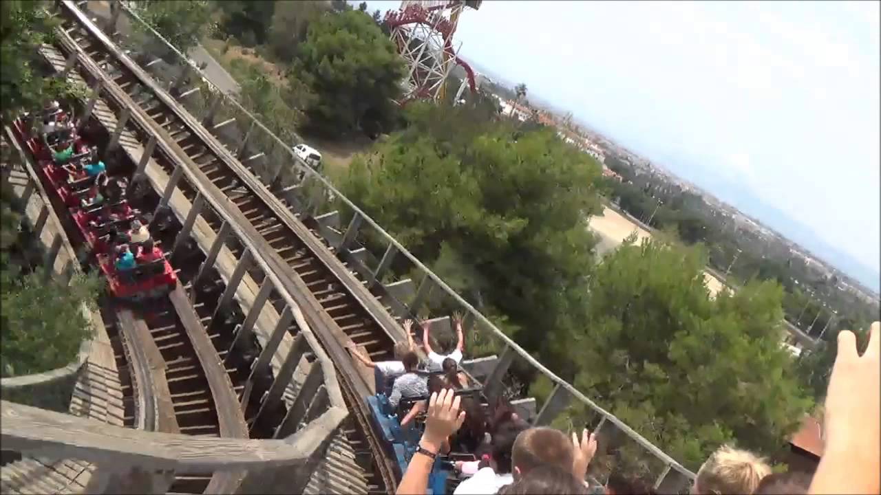 Stampida Blue Train POV Port Aventura