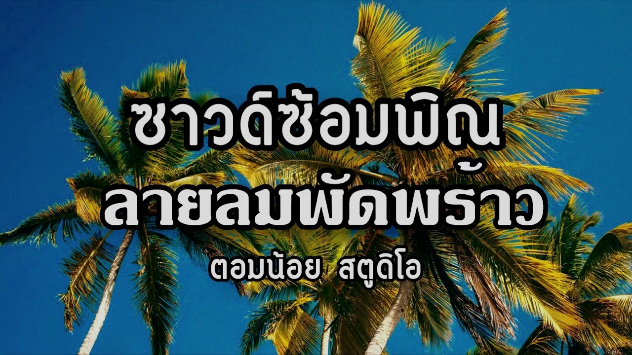 ซาวด์ซ้อมพิณ : ลายลมพัดพร้าว คีย์ Am - ตอมน้อย สตูดิโอ