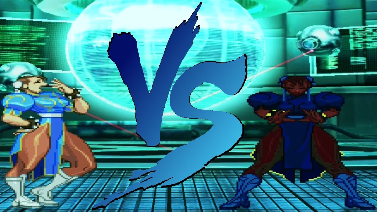 Chun-Li VS Shadow Lady Mugen Street Fighter