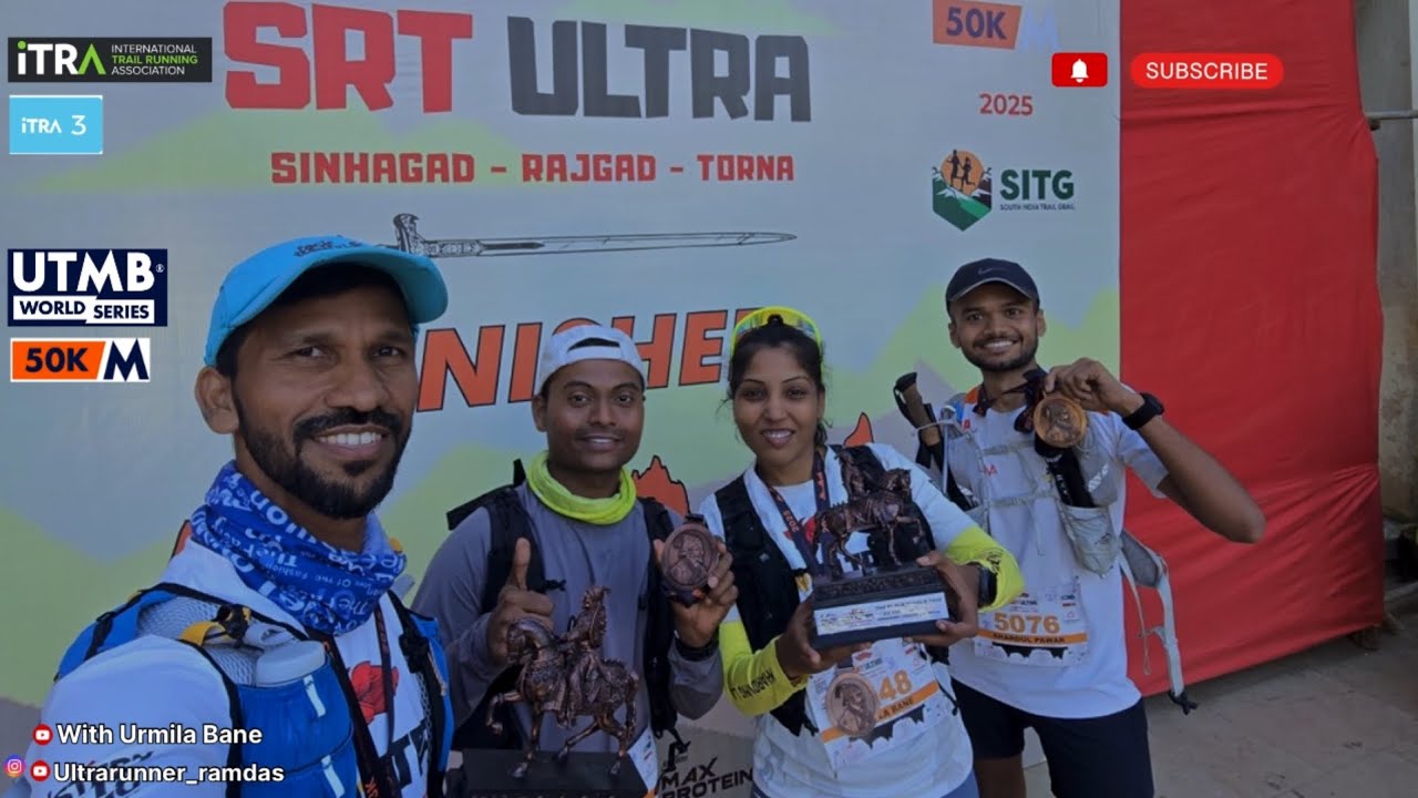 SRT Ultra - First Trail With Podium Finish | Day 1 🏆#video  #youtube #srt #trailrunning #travel