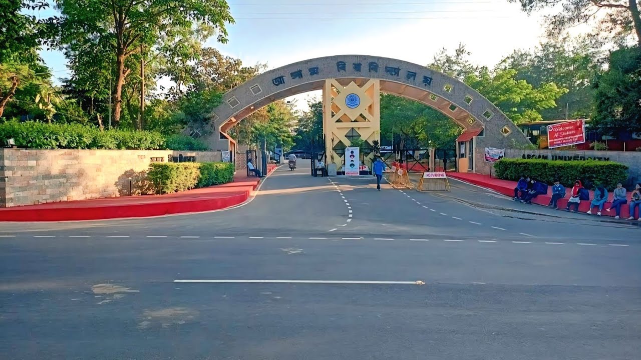 Assam University, Silchar Campus Tour &ndash; From the Wheels