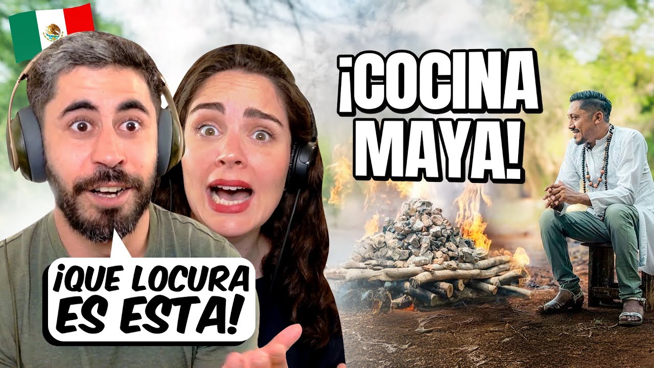 ¿Creías Conocer la Comida Mexicana?  Cocina Yucateca Ancestral 😲🔥Españoles reaccionan