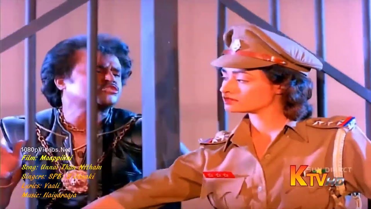 Maappillai | Unnai Than Nitham 1080p | Rajini's The Best Dance | Amala | Vaali | S.P.B, S.Janaki |