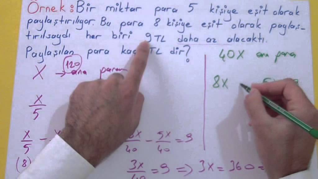 SAYI PROBLEMLERİ - Şenol Hoca