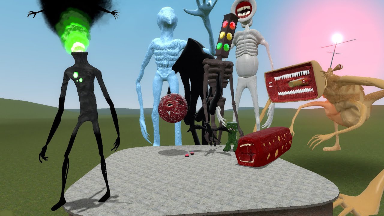 CHIMNEY HEAD VS Trevor Henderson Creatures ( Garry's Mod Sandbox )