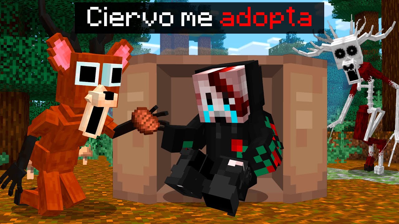 Fu&iacute; Adoptado por el Ciervo de 99 Noches en Minecraft