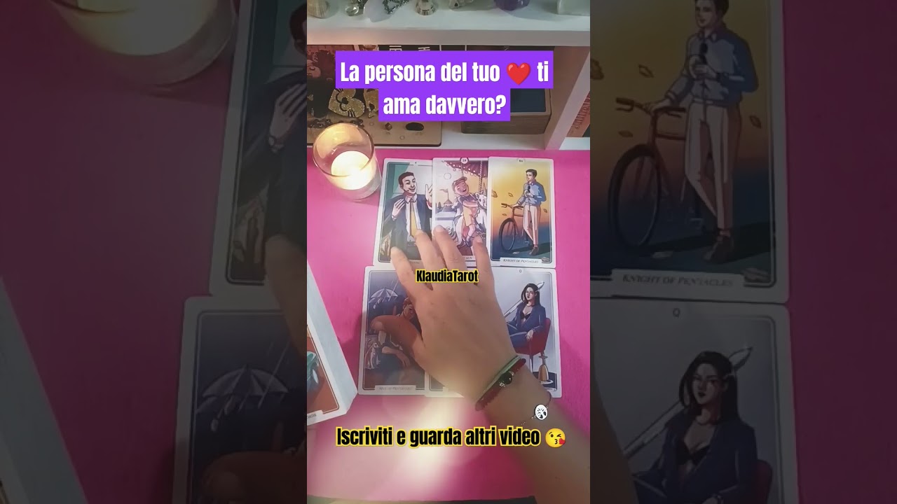 La persona del tuo ❤️ ti ama davvero? #tarocchi #previsioni #amore