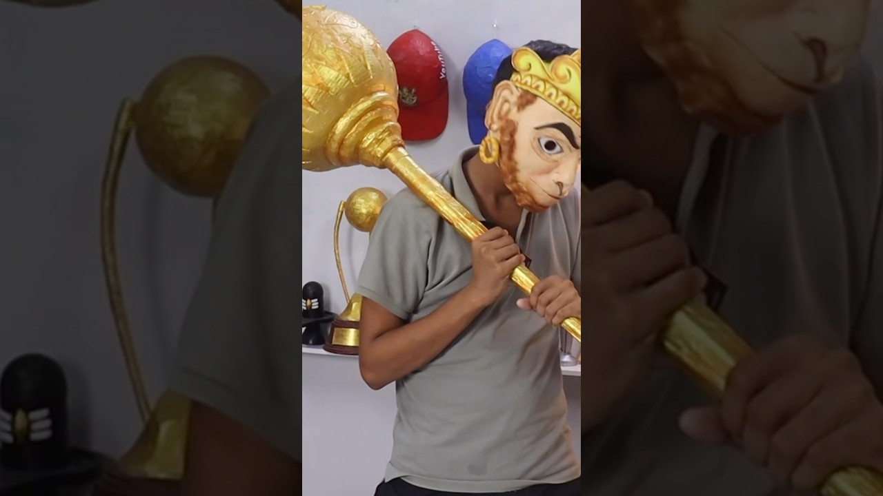 Hanuman ji ki gada #bajrangbali #diy