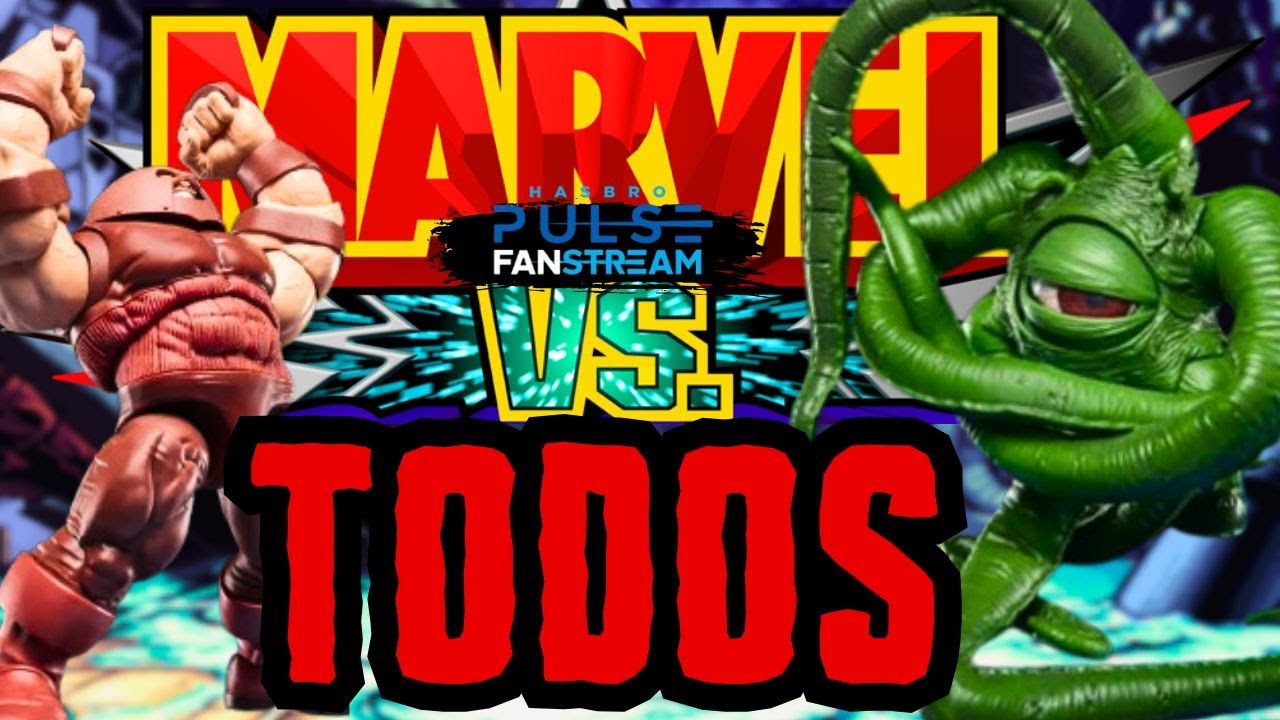 MARVEL LEGENDS se PARCHO a TODOS!! con las nuevas FIGURAS de MARVEL vs CAPCOM