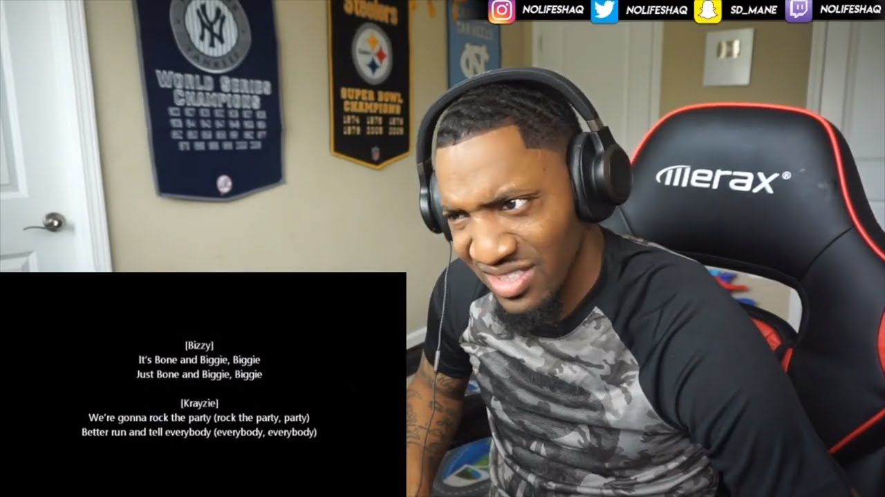 (REACTING TO 90's HIPHOP ) Biggie Smalls & Bone Thugs n Harmony - Notorious Thugs