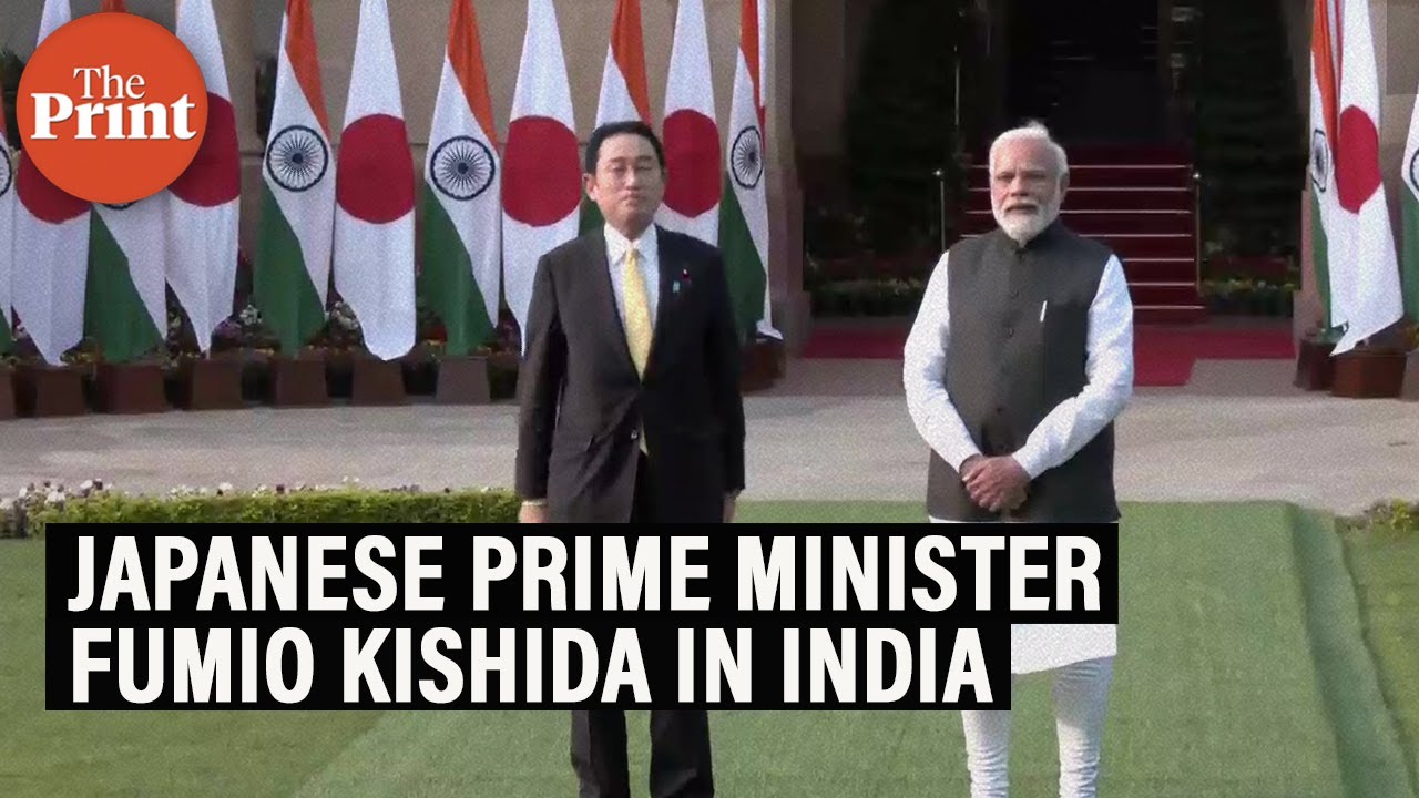 Japanese Prime Minister Fumio Kishida and Narendra Modi meet in New Delhi