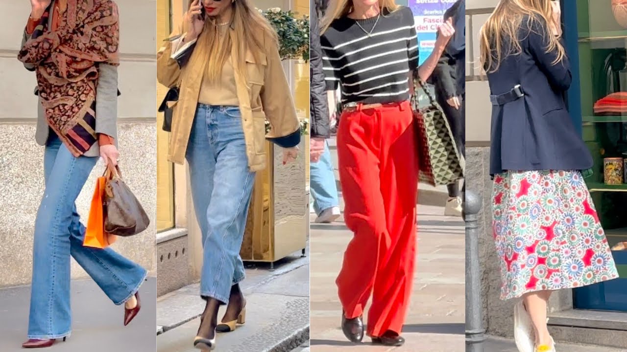 APRIL ITALY🌷STREET STYLE 🇮🇹MILAN SPRING FASHION & SHOPPING WALK #vanityfair #voguegermany