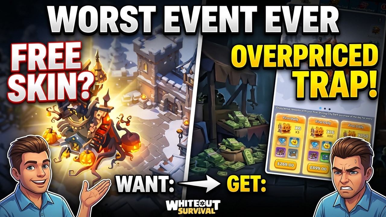 Самое ужасное событие в истории? Компания Whiteout Survival обманывает нас.