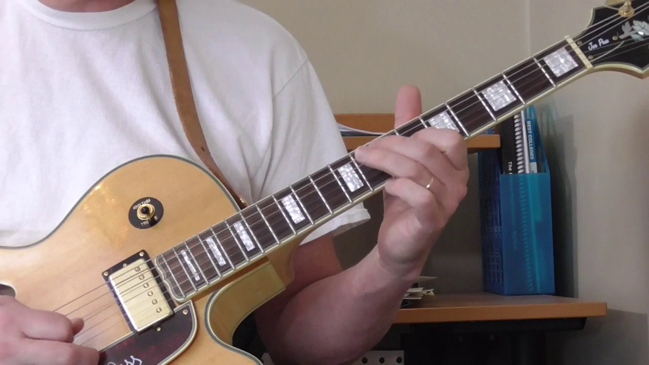 T-Bone Walker Guitar Lesson - Instrumental in Bb