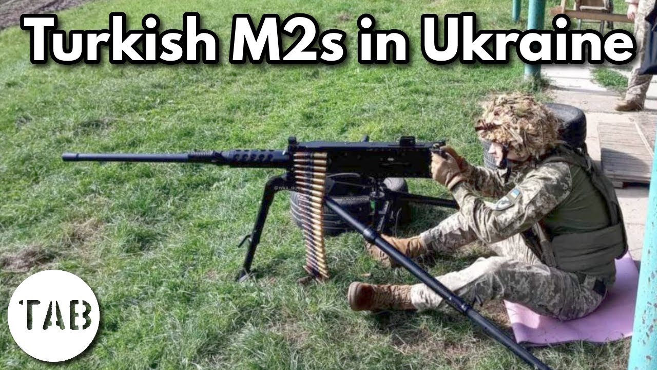 Турецкие крупнокалиберные пулеметы на Украине