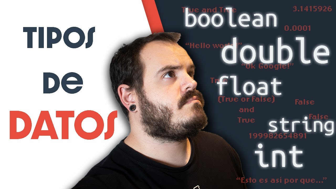 Lo PRIMERO que tienes que APRENDER de PYTHON | Los 4 Tipos PRINCIPALES de DATOS