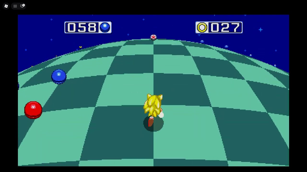 Blue Paradise Stage (Blue Spheres) By: Polski_Kartofel8 Classic Sonic Simulator V13.2