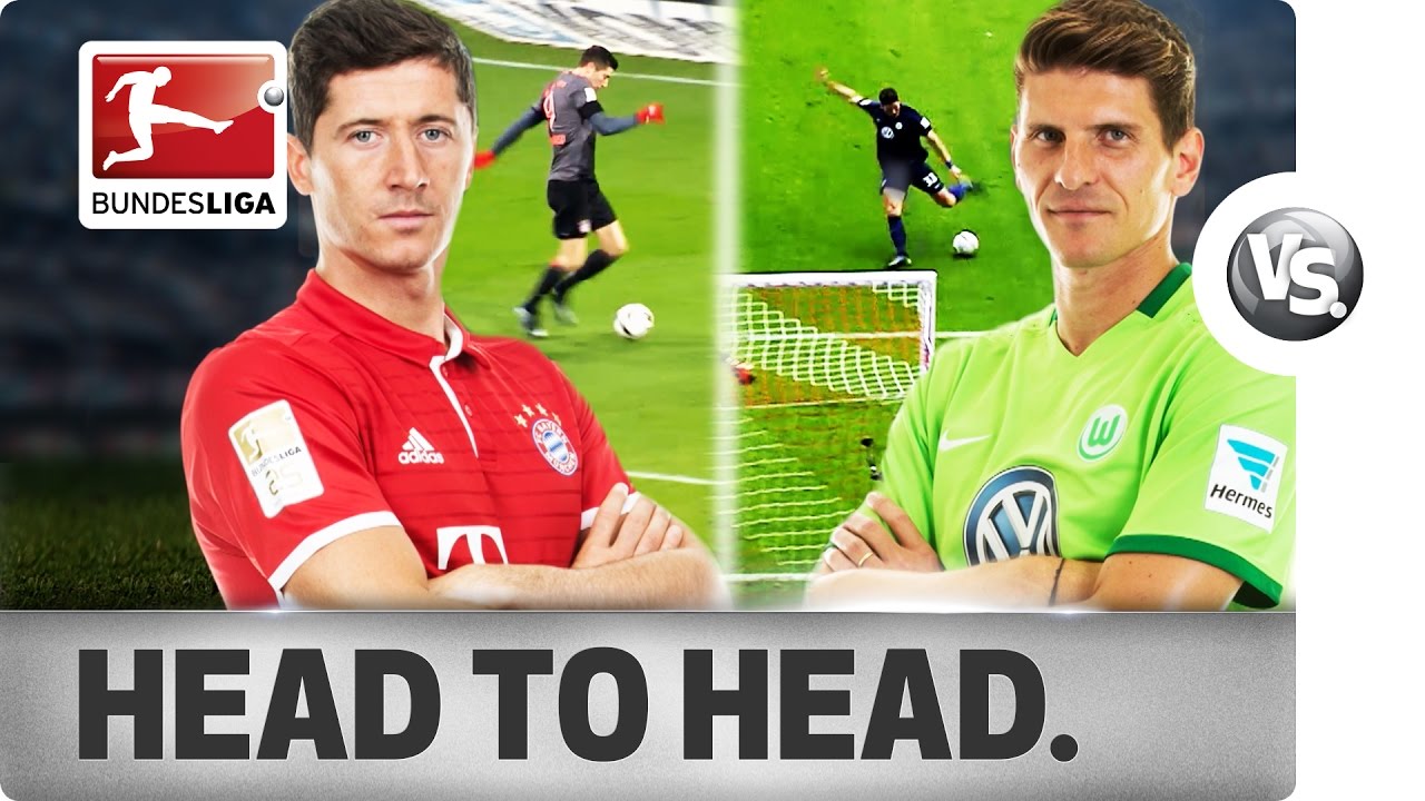 Robert Lewandowski vs. Mario Gomez - Two Top Strikers Go Head-to-Head