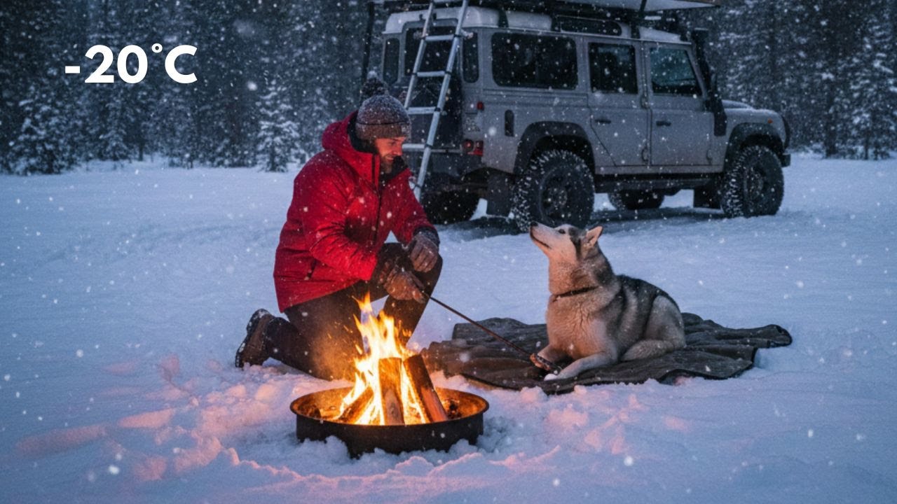 Alone in the Wild: My Off-Grid Life as Brutal Winter Hits Montana.