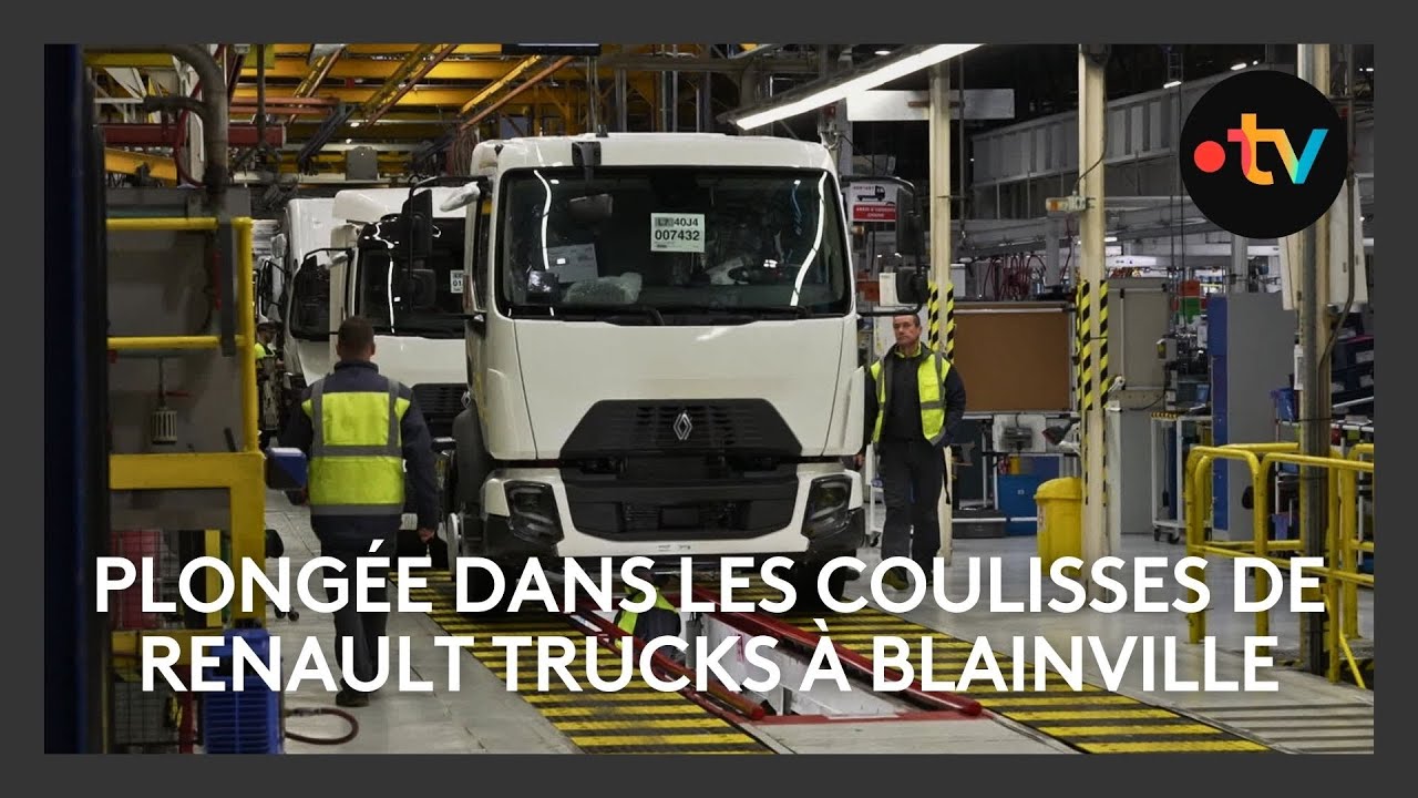 🔍 Plongée dans les Coulisses de Renault Trucks à Blainville 🚛