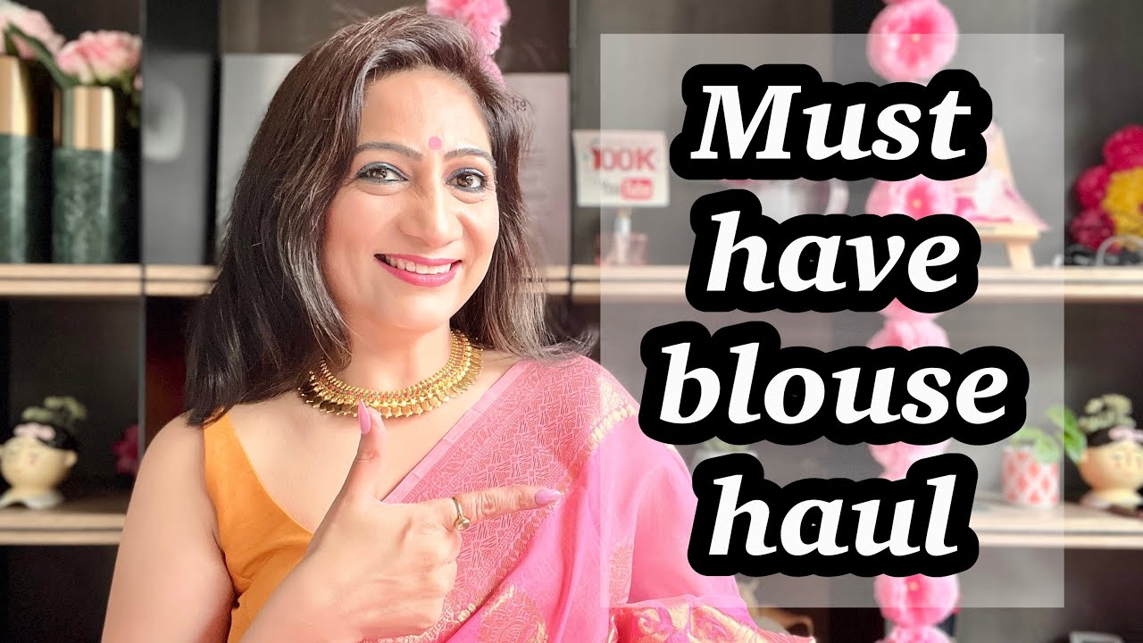 Must have blouses haul | Ready to wear blouse | wedding series | Thehopestory