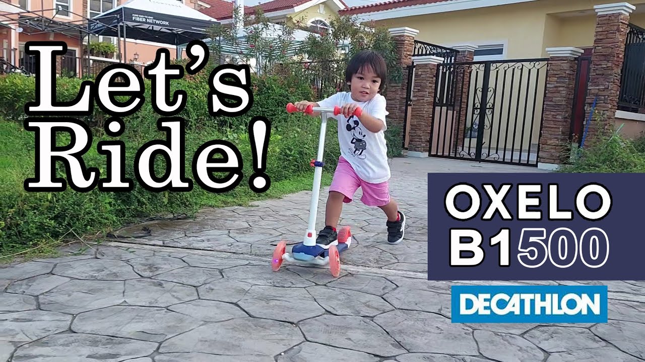 Decathlon Oxelo B1 500 V2 | Ride with Me | Best Kids' Scooter