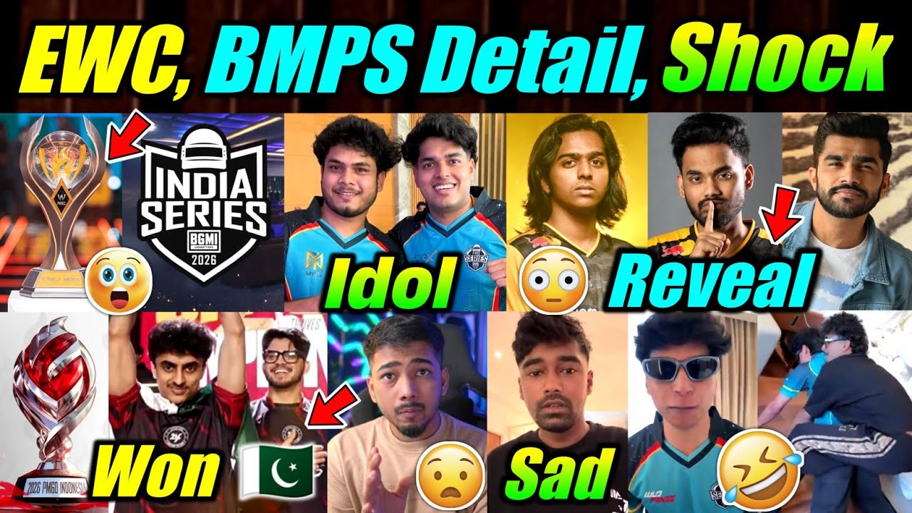 EWC, PMGO 😮 BMPS Dry Run, Lan Clips 🔥 Scout on 4T, Banter 😳 Neyoo Sad, Manya, TAG, News 