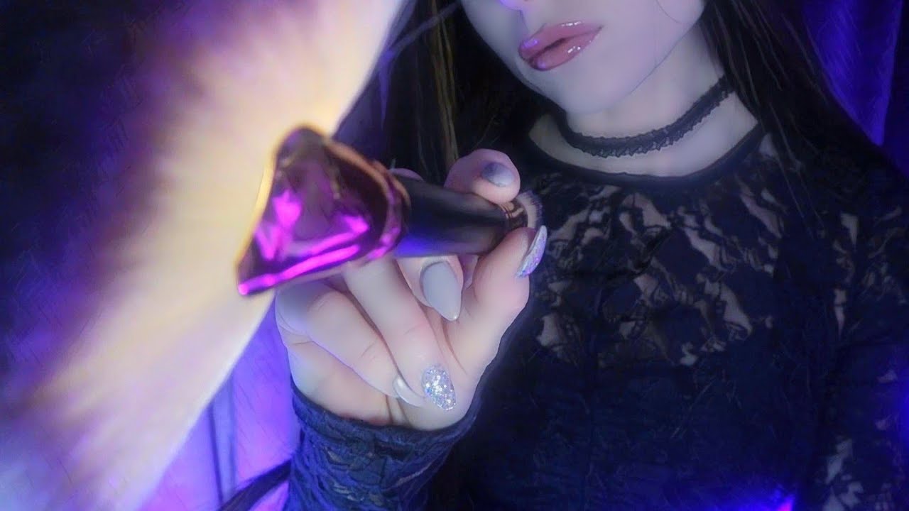 3H ASMR for Relaxing Sleep (Face Brushing, Low Light, Inaudible Whispering)