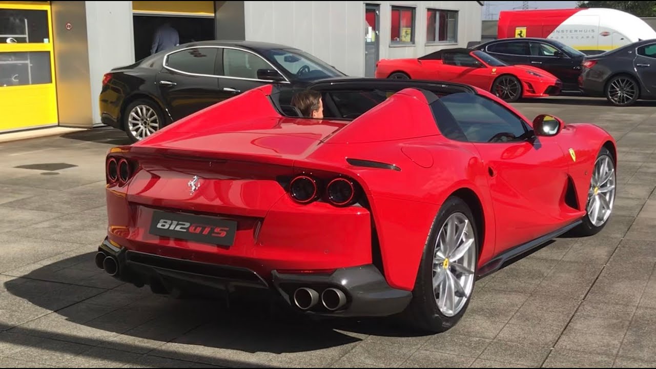 New!! 2020 Ferrari 812 GTS V12 | Sound, startup, driving, Visual review | First time spotted driving