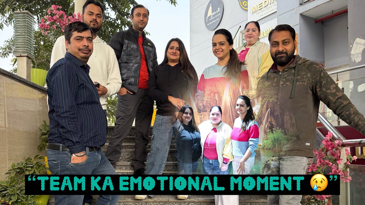 Team ka Emotional Moment 😥| SANDEEP | Farewell Party | “Farewell Tears & Smiles” | 