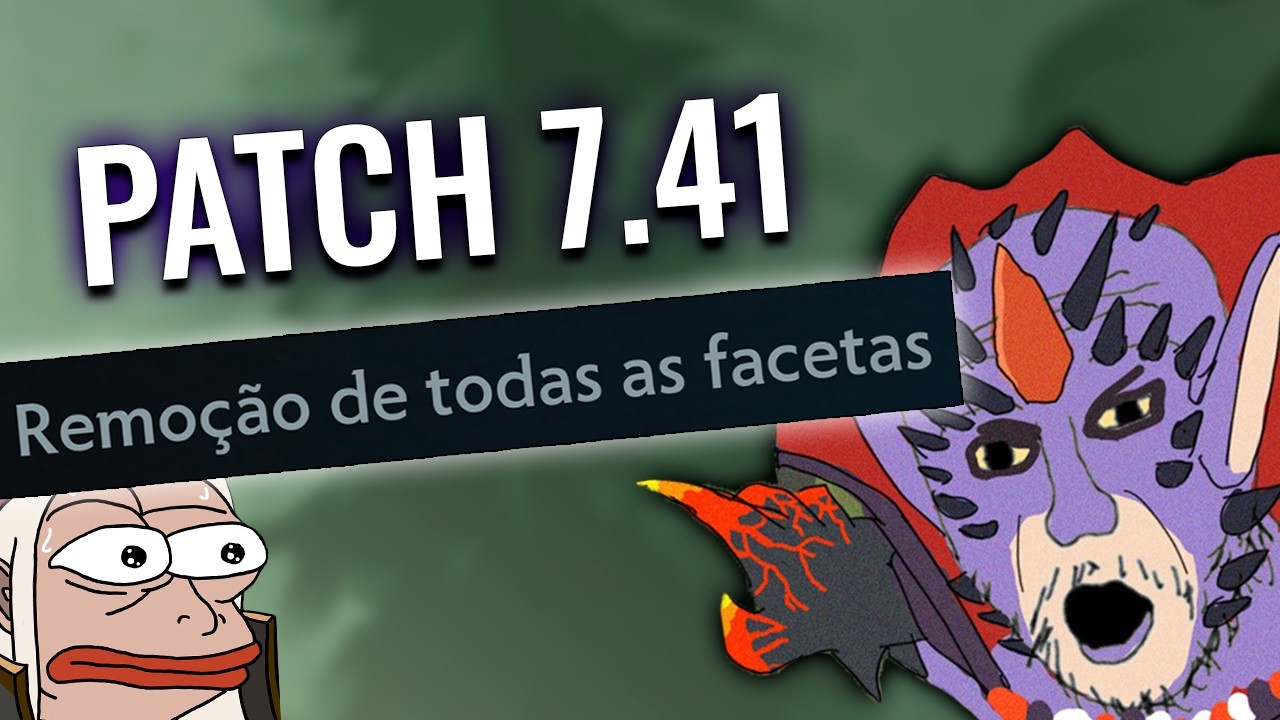 AN&Aacute;LISE PATCH 7.41 - JUNGLE no LEVEL 1?!
