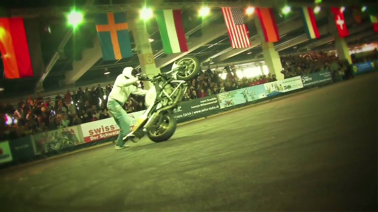 Streetbike Freestyle World Championship 2009  - clip from Stunt Style3 (High Definition)