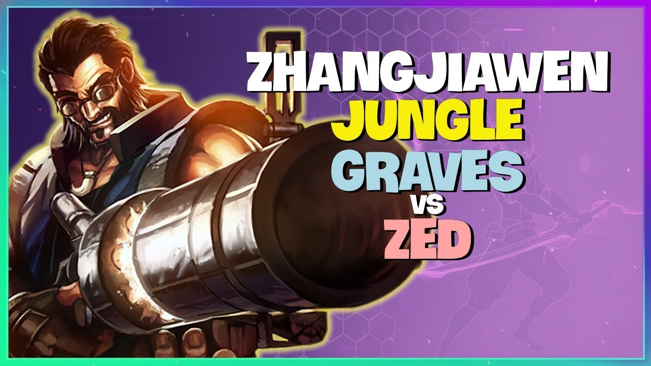 ZhangJiawen Rank 1 Graves Jungle Macro Masterclass Engsub
