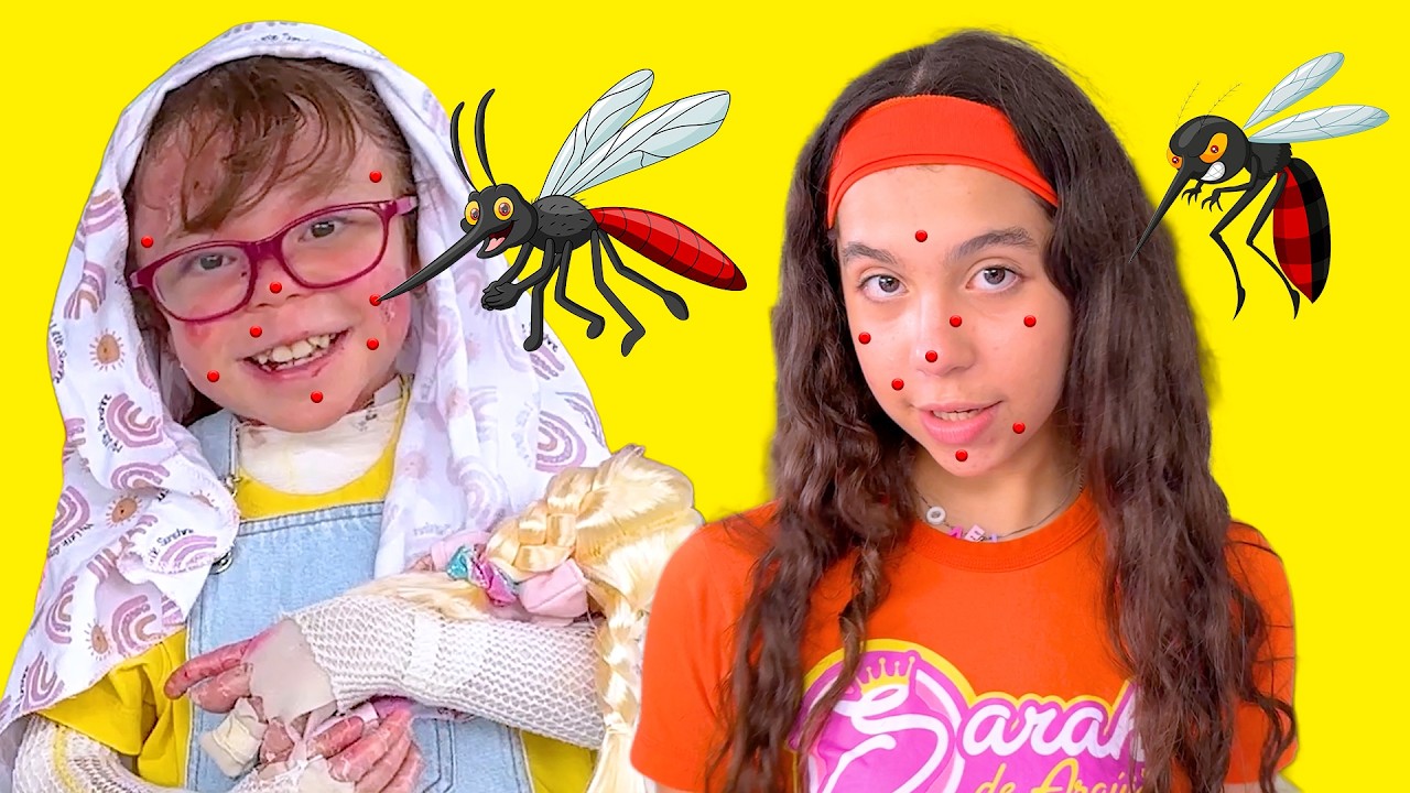 SARAH E ELOAH aprendem como ACABAR com os MOSQUITOS!