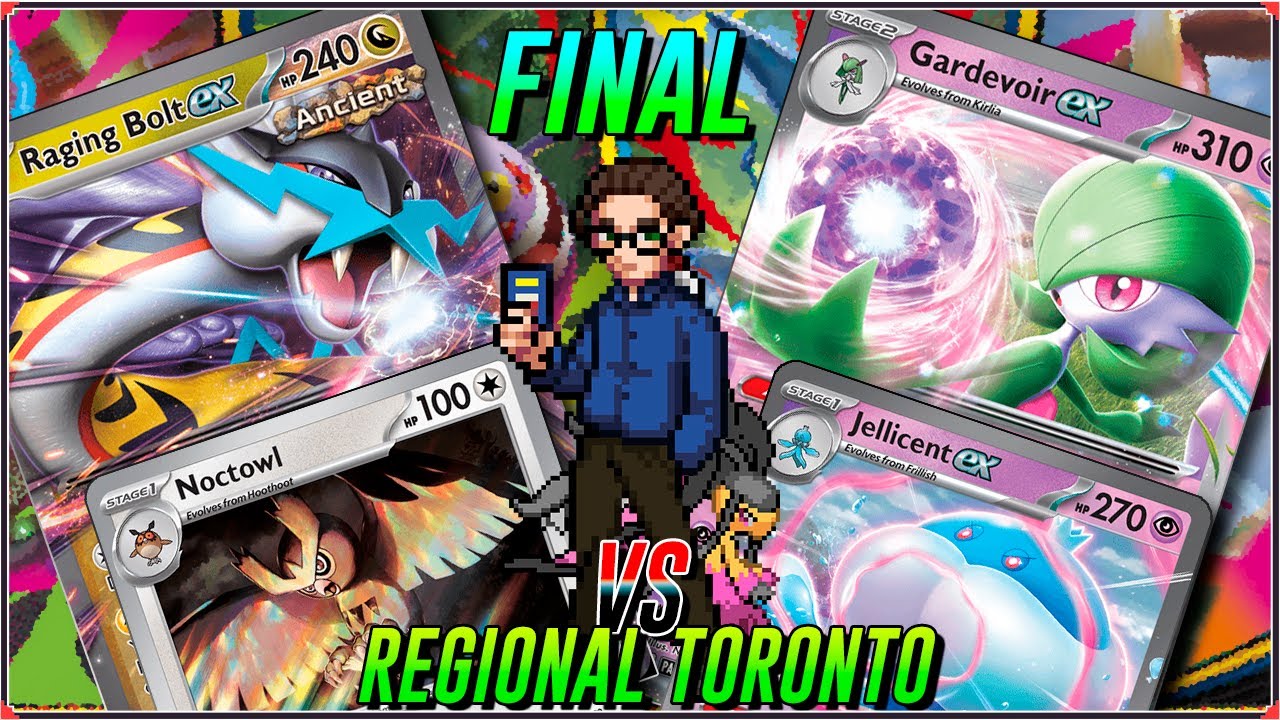 FINAL LATINA TCG POKEMON TORONTO Regional en ESPAÑOL | Raging Bolt ex VS Gardevoir/Jelli ex !