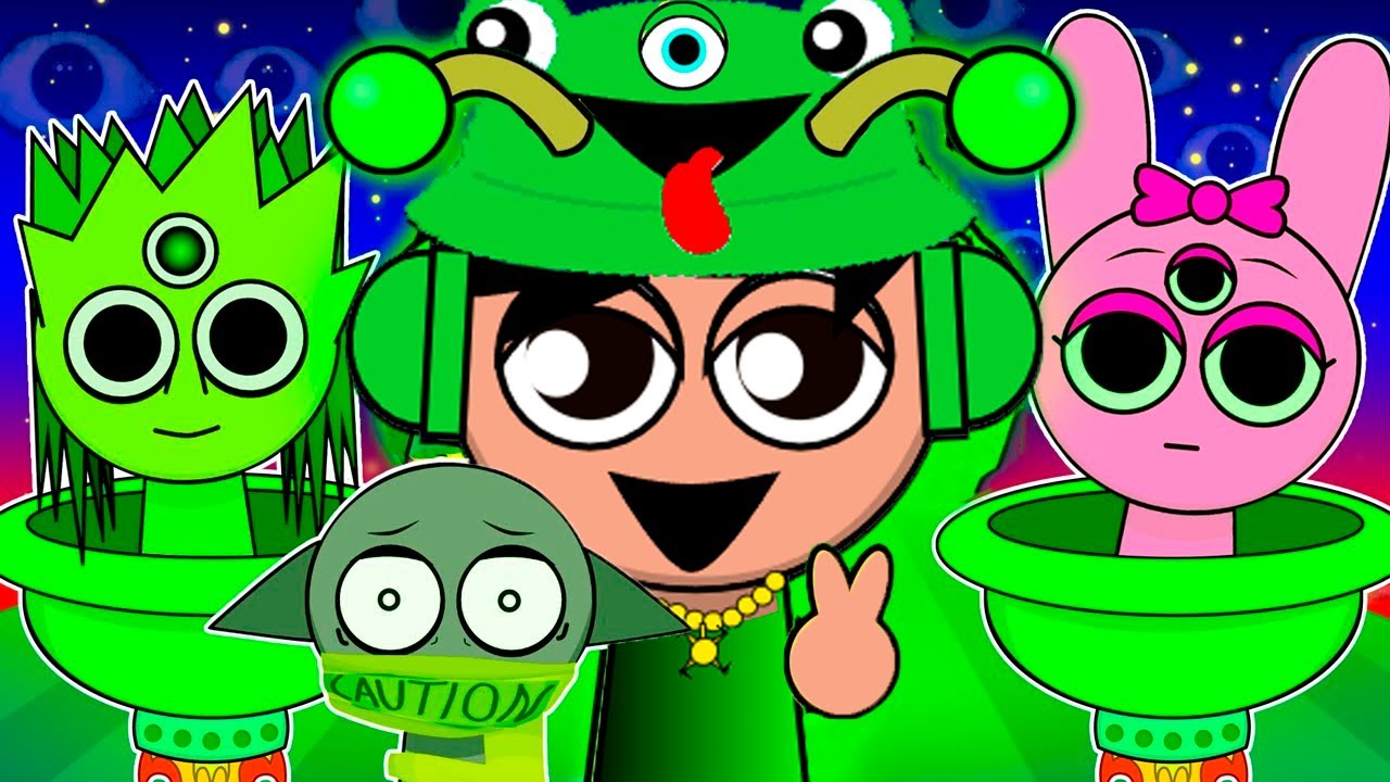 SPRUNKI pero SON DE OTRO PLANETA (NUEVO MOD) 🐸 SIMBA