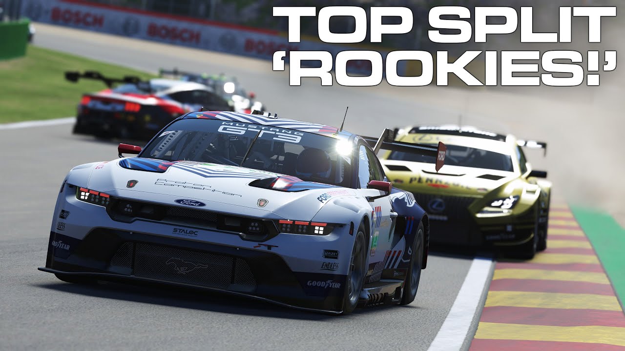 The LMU boys in the top split are fast! | LMGT3 at Spa!