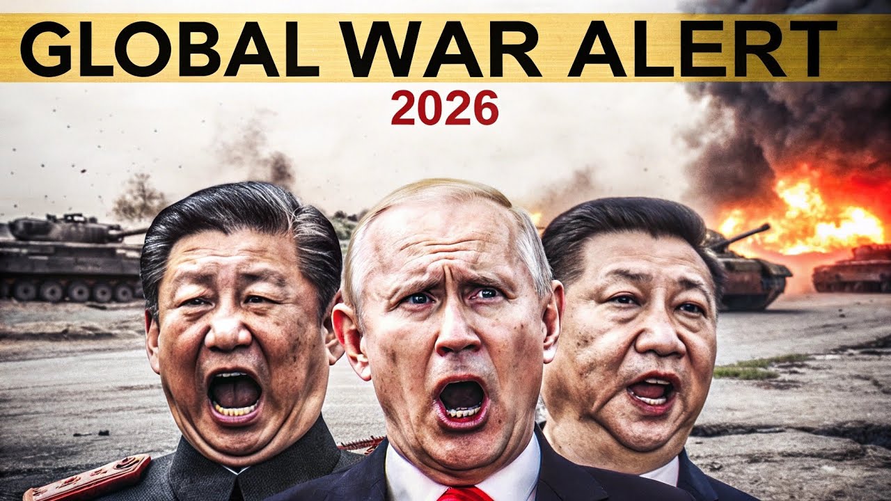Global War Alert 2026: America, Russia & China Tension Peaks