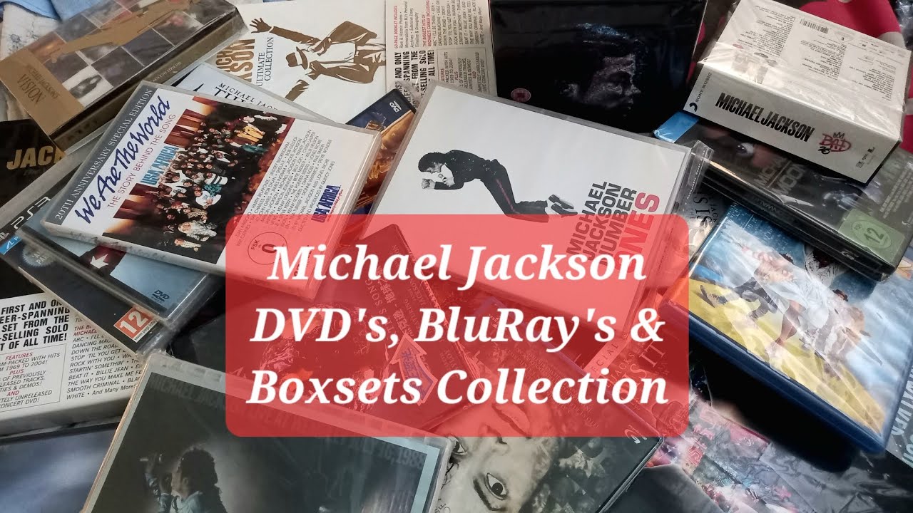Michael Jackson DVD's & Boxsets Collection